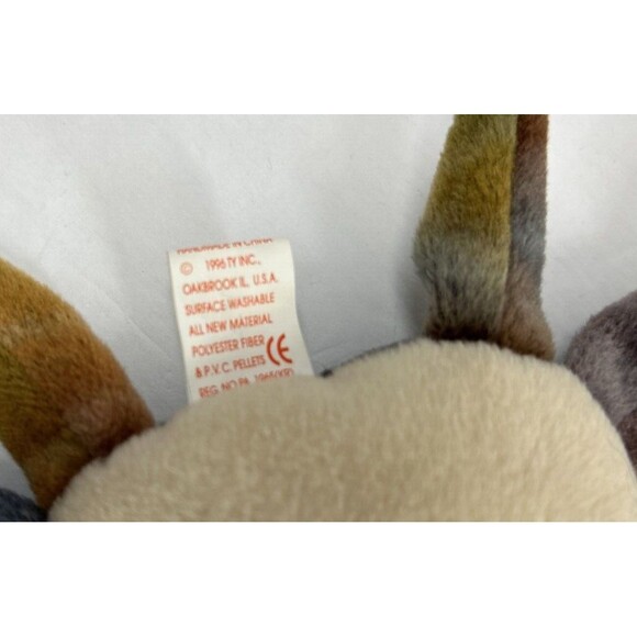 Ty Beanie Babies Lot Claude the Crab, Scaly the Lizard, Rainbow the Chameleon - Picture 5 of 12